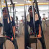 His workout regime