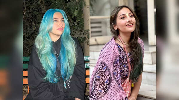 Anupamaa fame Anagha Bhosale dyes her hair blue; a glimpse of how she is reshaping life with spirituality after quitting showbiz