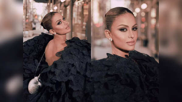 About her hair and makeup
