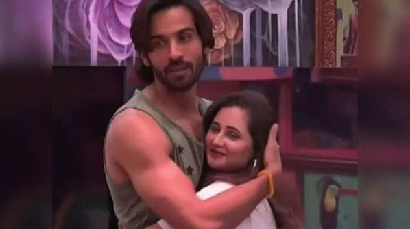Rashami Desai and Arhaan Khan