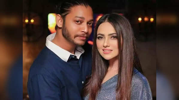 Sana Khan and Melvin Louis