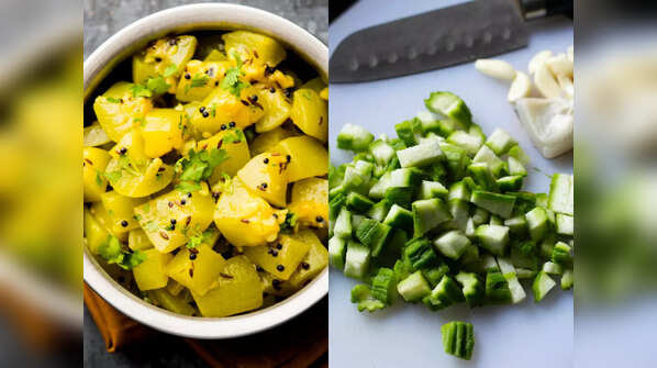 Bottle Gourd (lauki) vs Ridge Gourd (turai)