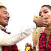 Article image for: Viral photos of former India cricketer <i class="tbold">Arun Lal</i>-Bulbul Saha's wedding