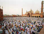From kids rejoicing to Muslims offering prayers, pictures of Eid al-fitr celebrations across India