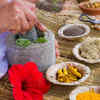Mortar and pestle for spices and herbs