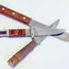 Using sharpened knives