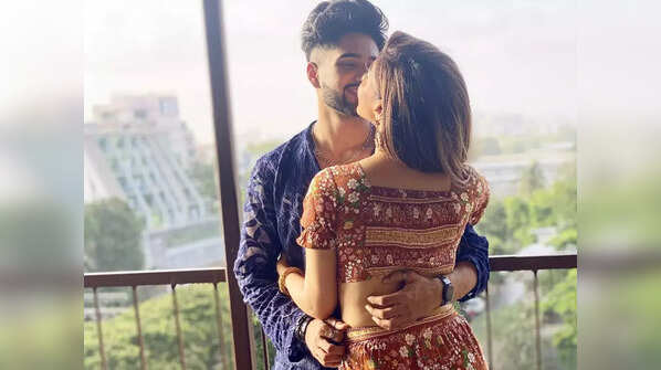Zeeshan Khan and gf Reyhna Malhotra