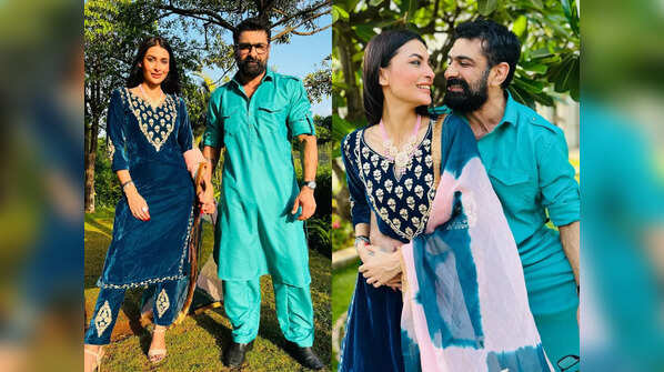 Eijaz Khan and girlfriend Pavitra Punia