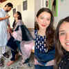 Gauahar Khan, Zaid Darbar with family and friends