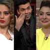 Article image for: From Kangana Ranaut's nepotism remark to Anushka Sharma's <i class="tbold">lip job</i>: When Koffee With Karan landed celebs and Karan Johar in trouble