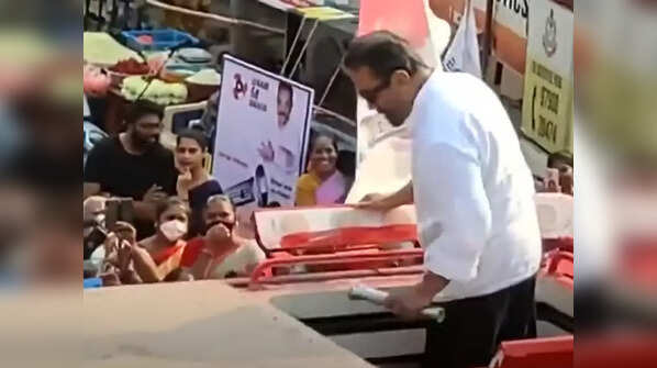 Kamal Haasan throws down the torch