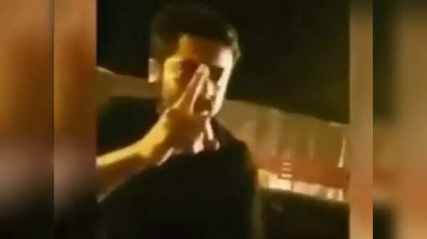 Suriya gets angry with unruly fans