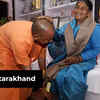 Article image for: UP CM Yogi Adityanath calls on his mother <i class="tbold">savitri devi</i> during three-day Uttarakhand visit