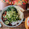 Eats plant-based diet
