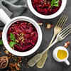 Beetroot side salad