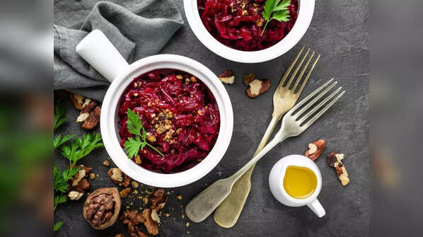 Beetroot side salad