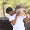 Buddy Pairs go “Andaaz Apna Apna” with ostriches at the ‘Highgate Ostrich Stage Farm’