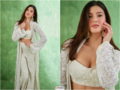 Shanaya Kapoor is making heads turn with her glamorous pictures in an elegant chikankari co-ord set