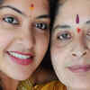 ​Rachitha Mahalakshmi with her mother