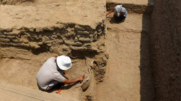 Rakhigarhi dig reveals planned Harappan city
