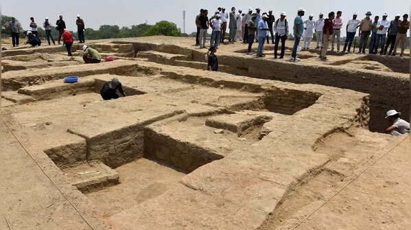 Rakhigarhi dig reveals planned Harappan city