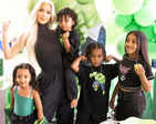 Inside pictures from Kim Kardashian's son Psalm’s Hulk-themed birthday party