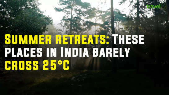 Summer retreats: These places in India barely cross 25°C