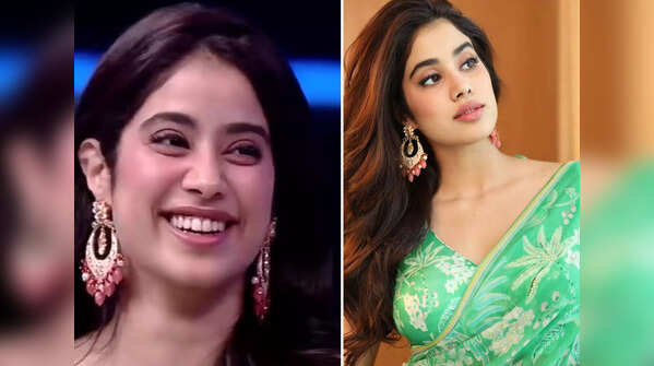 Dadagiri Unlimited Season 9: Actress Janhvi Kapoor’s traditional look is all about charm and elegance