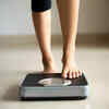 What does the weighing scale say?
