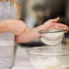 Processed white flour