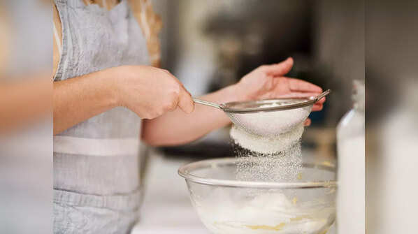 Processed white flour