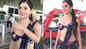 Urfi Javed makes heads turn at airport in a floral saree and backless blouse