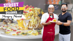 Street Food Diaries with Hungry Nawab: Basket Chaat, Royal Cafe, Hazratganj, Lucknow