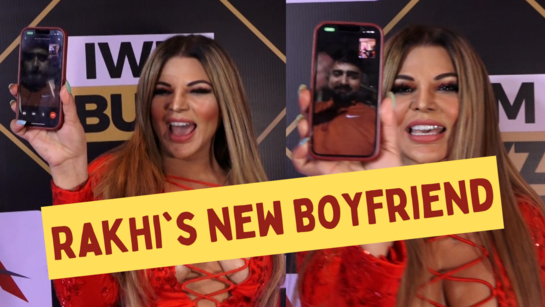 Rakhi Sawant video calls her new boyfriend Adil;  tells more about it