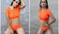 Neha Malik grabs attention as she poses in an orange bikini