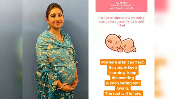 Her parenting mantra