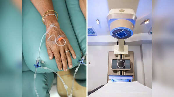 Chemotherapy vs. radiation therapy