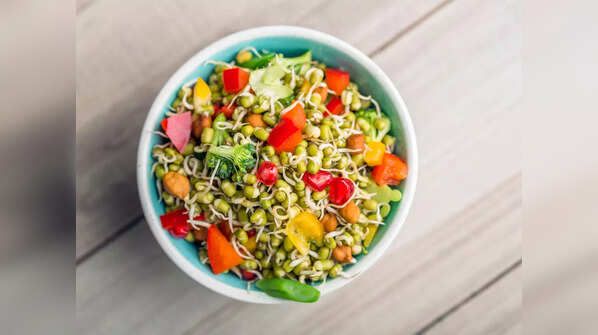 A bowl of sprouts