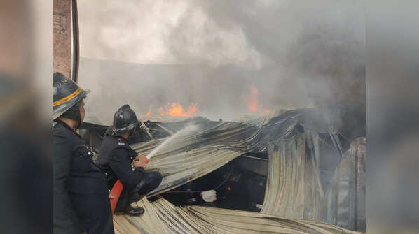 Fire at chemical godown in Bhiwandi