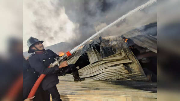 Fire at chemical godown in Bhiwandi