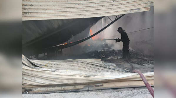 Fire at chemical godown in Bhiwandi