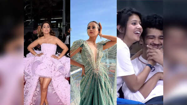Hina Khan, Helly Shah's stunning Cannes red carpet looks; Anjali Arora expressing her feelings for Munawar Faruqui; top newsmakers of the week