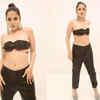Using belt as a crop top
