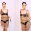Shaking a leg in a safety pin dress