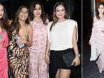 Poonam, Nisha, Payal, Saisha and others attend Karanvir's star-studded 'Lock Upp' party