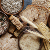 ​Whole grains and protein should fill the other half of the plate