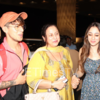 Pratik Sehajpal with his mom and sister