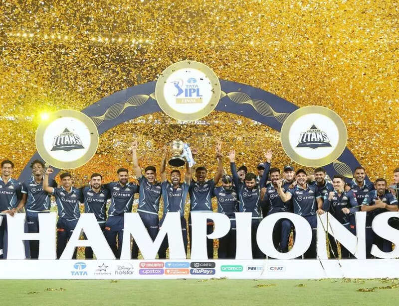 IPL 2022 final: GT beats RR to lift trophy in remarkable maiden season, see pictures from winning moment