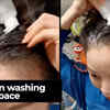 Article image for: Watch: How astronauts wash long hair in space