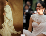 Cannes 2022: Deepika Padukone exudes celestial grace in white fusion saree as she signs off from the French Riviera​